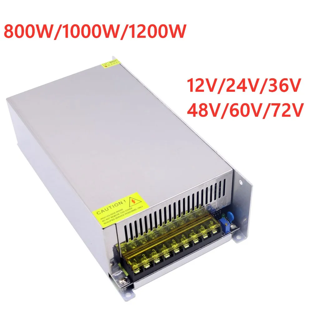 Smps Power Supply - Alimentation à découpage réglable 1200W/1000W/800W, transformateurs