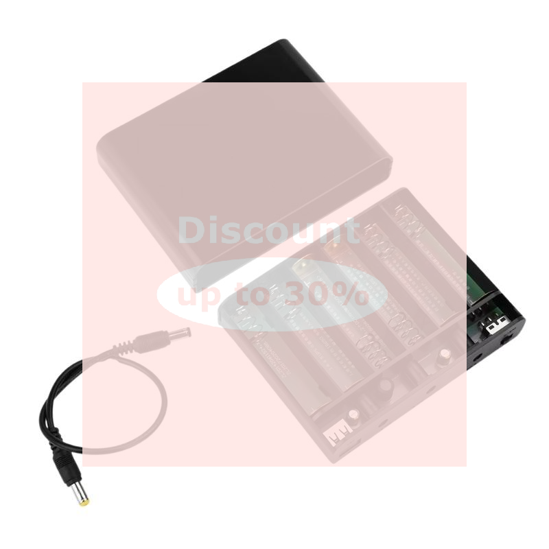 Power Supply 12V - Boîtier de batterie 18650 (3/4/6 cellules)