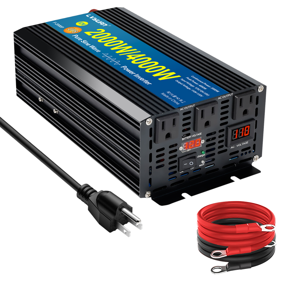 Inverter LVYUAN 1500W avec fon - Ac Power Supply avis et prix