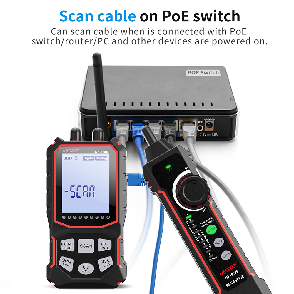 Noyafa testeur de câble réseau - Power Supply Tester avis et prix