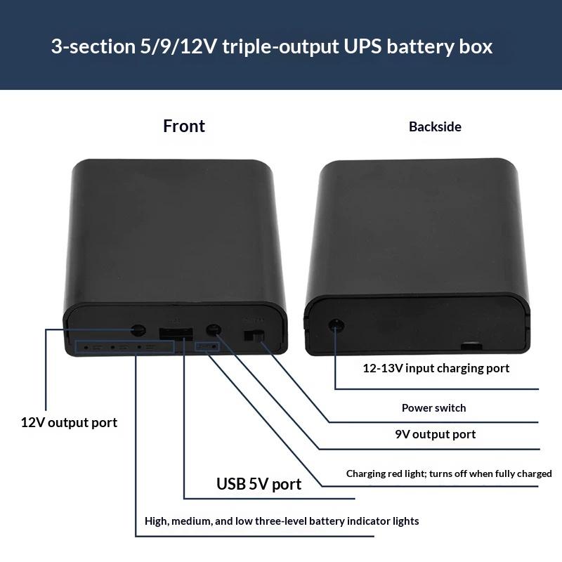Boîtier de batterie 18650 (3/4 - Power Supply 12V avis et prix